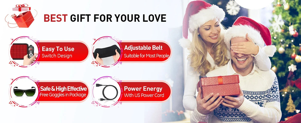 Red Light Therapy Heating Pad – Infrared 850nm Relief for Back, Waist & Shoulders