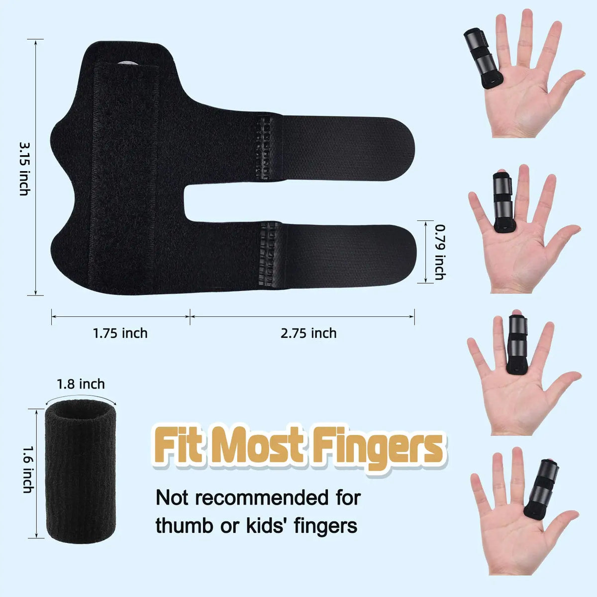 Adjustable Trigger Finger Splint – Support Brace for Finger Stability & Comfort