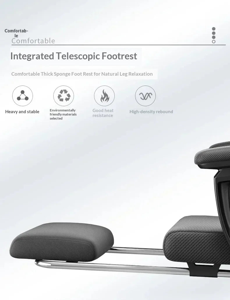 Adjustable Gaming & Office Chair – Reclining Ergonomic Comfort Seat