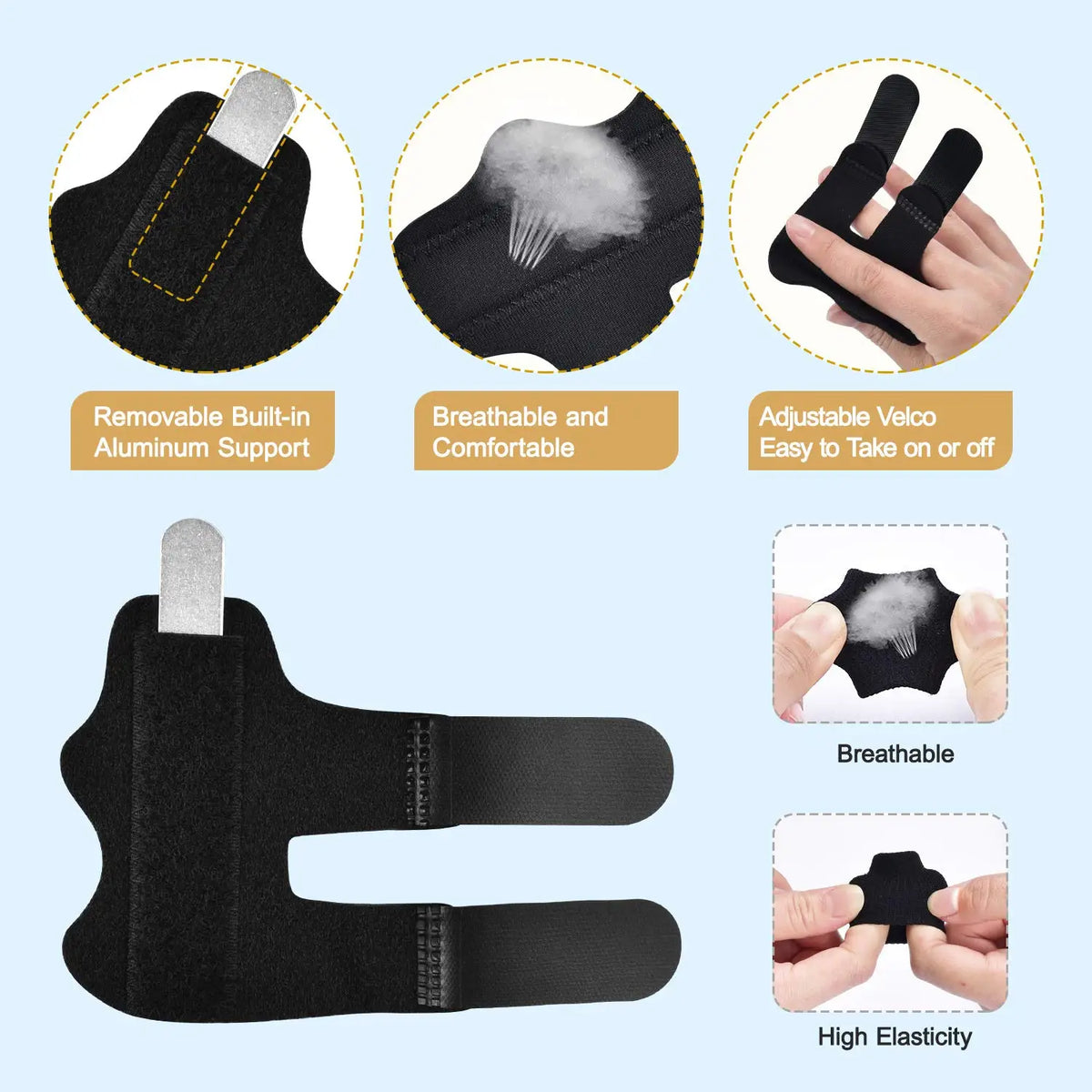 Adjustable Trigger Finger Splint – Support Brace for Finger Stability & Comfort