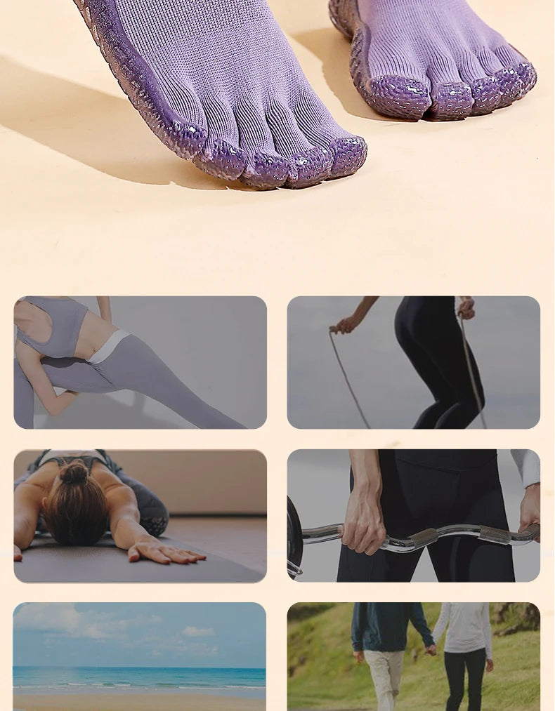 Five Finger Barefoot Shoes – Split Toe Minimalist Outdoor & Yoga Sneakers