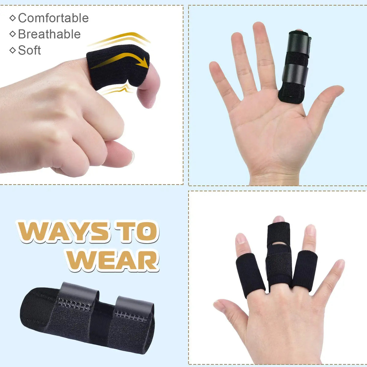 Adjustable Trigger Finger Splint – Support Brace for Finger Stability & Comfort